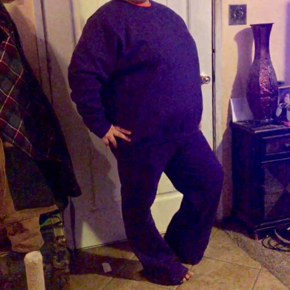 Sweat pant suit